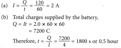 Electric Current Example Problems 1