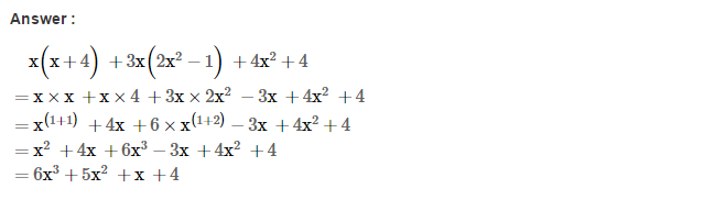 Algebraic Expressions RS Aggarwal Class 7 Maths Solutions Exercise 6C 23.1