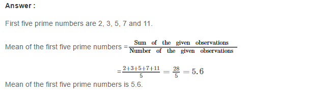 Collection and Organisation RS Aggarwal Class 7 Maths Solutions Ex 21A 9.1