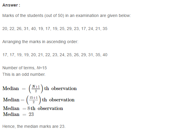 Collection and Organisation RS Aggarwal Class 7 Maths Solutions Ex 21B 6.1