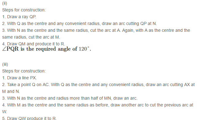 Constructions RS Aggarwal Class 6 Maths Solutions Exercise 14B 1.2