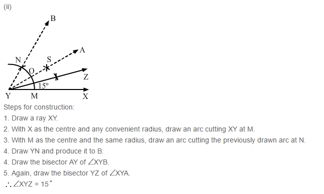 Constructions RS Aggarwal Class 6 Maths Solutions Exercise 14B 4.2