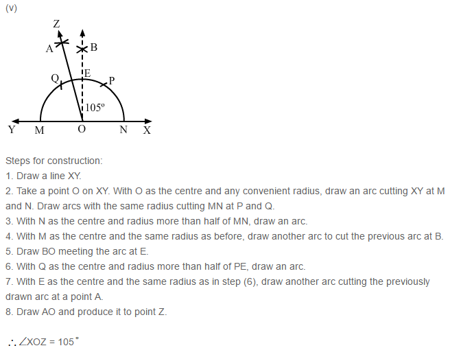 Constructions RS Aggarwal Class 6 Maths Solutions Exercise 14B 4.5