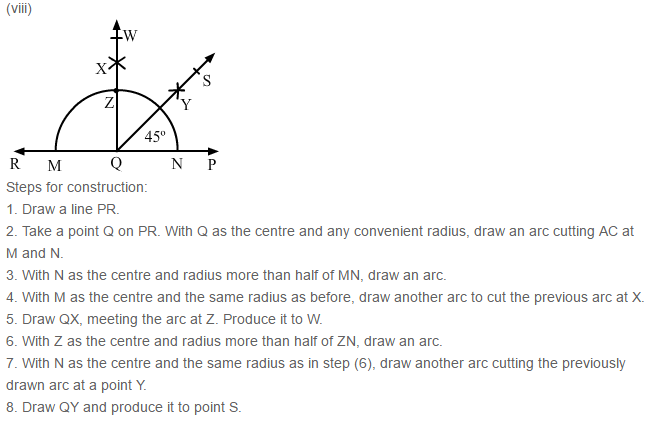 Constructions RS Aggarwal Class 6 Maths Solutions Exercise 14B 4.8