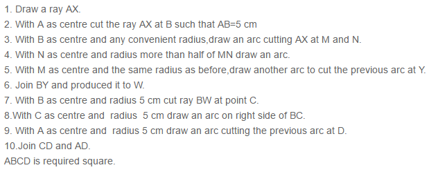 Constructions RS Aggarwal Class 6 Maths Solutions Exercise 14B 6.2
