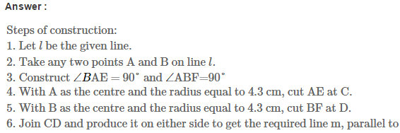 Constructions RS Aggarwal Class 7 Maths Solutions Exercise 17A 3.1