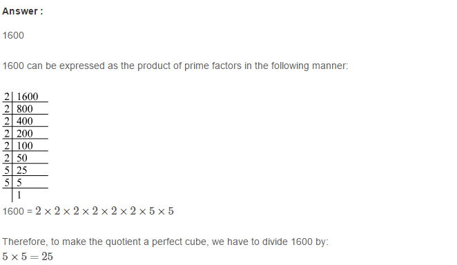 Cubes and Cube Roots RS Aggarwal Class 8 Maths Solutions Ex 4A 9.1