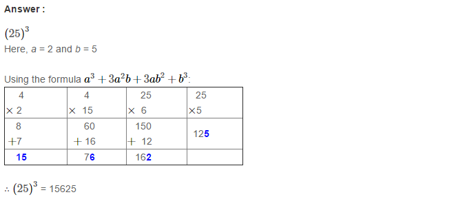 Cubes and Cube Roots RS Aggarwal Class 8 Maths Solutions Ex 4B 1.1