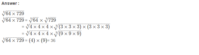 Cubes and Cube Roots RS Aggarwal Class 8 Maths Solutions Ex 4C 16.1
