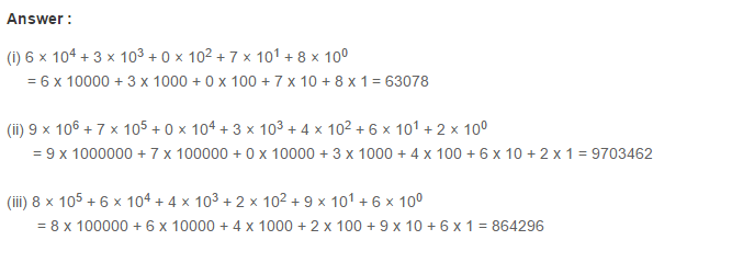 Exponents RS Aggarwal Class 7 Maths Solutions Exercise 5B 4.1