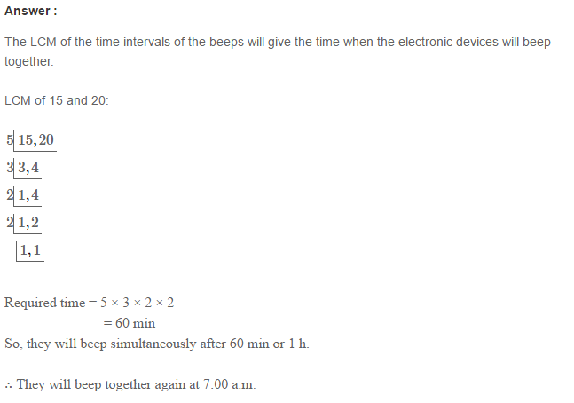 Factors and Multiples RS Aggarwal Class 6 Maths Solutions Ex 2E 33