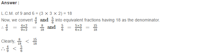 Fraction RS Aggarwal Class 6 Maths Solutions Exercise 5D 14.1