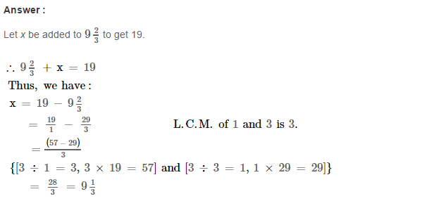 Fraction RS Aggarwal Class 6 Maths Solutions Exercise 5F 22.1
