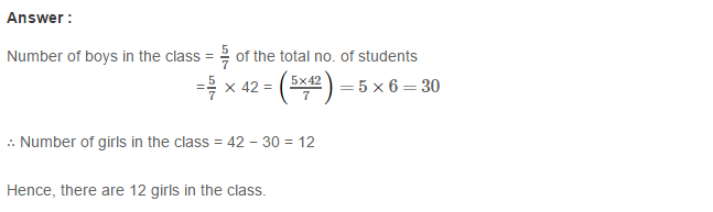 Fractions RS Aggarwal Class 7 Math Solutions Exercise 2B 12.1