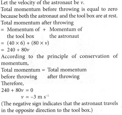 Law of conservation momentum 11