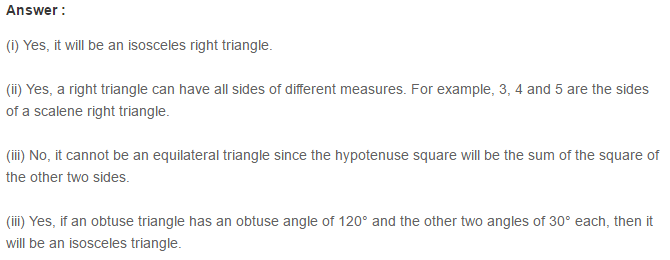 Properties of Triangles RS Aggarwal Class 7 Maths Solutions Exercise 15A 14.1