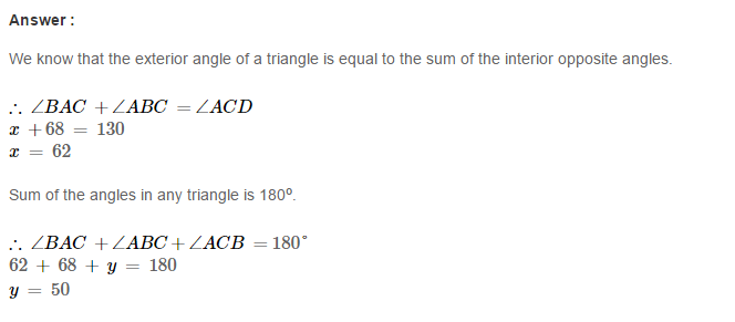 Properties of Triangles RS Aggarwal Class 7 Maths Solutions Exercise 15B 2.1