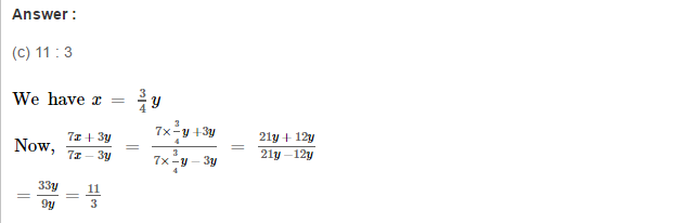 Ratio and Proportion RS Aggarwal Class 7 Maths Solutions CCE Test Paper 12.1