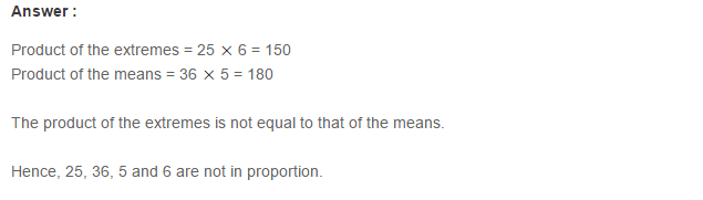 Ratio and Proportion RS Aggarwal Class 7 Maths Solutions CCE Test Paper 3.1
