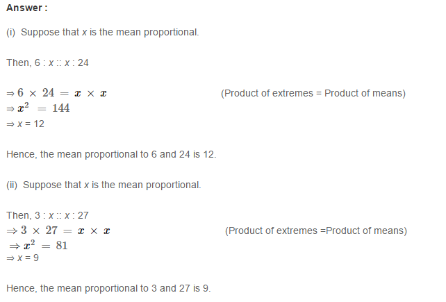 Ratio and Proportion RS Aggarwal Class 7 Maths Solutions Exercise 8B 11.1