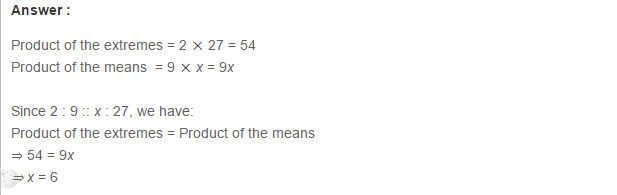 Ratio and Proportion RS Aggarwal Class 7 Maths Solutions Exercise 8B 3.1
