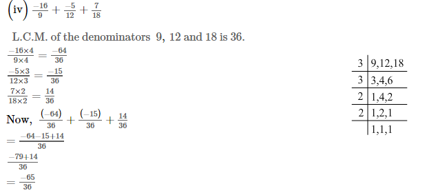 Rational Numbers RS Aggarwal Class 7 Maths Solutions Exercise 4C 3.3