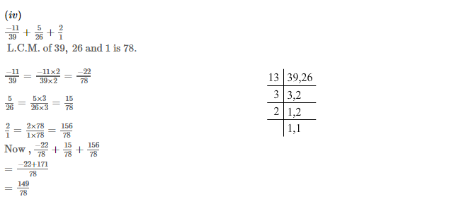 Rational Numbers RS Aggarwal Class 7 Maths Solutions Exercise 4C 4.4
