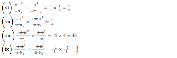 Rational Numbers RS Aggarwal Class 7 Maths Solutions Exercise 4E 1.2