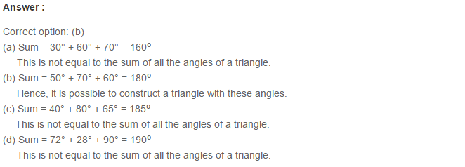 Triangles RS Aggarwal Class 6 Maths Solutions Exercise 16B 2.1