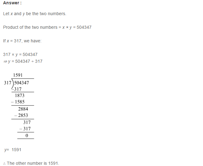 Whole Numbers RS Aggarwal Class 6 Maths Solutions Ex 3E 5.1