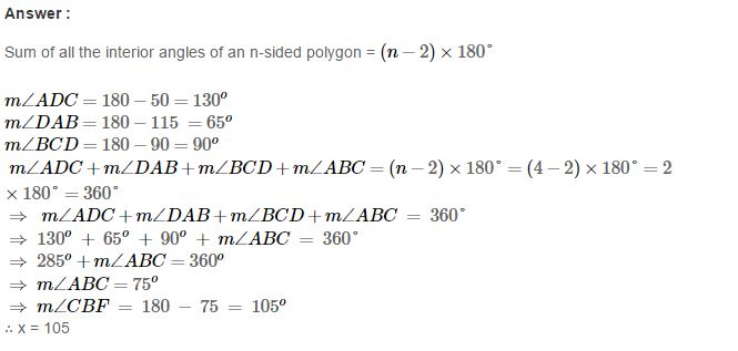 Polygons RS Aggarwal Class 8 Maths Solutions Ex 14A 8.1