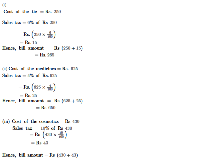 Profit and Loss RS Aggarwal Class 8 Maths Solutions Ex 10C 2.1