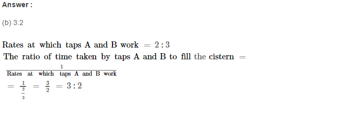 Time and Work RS Aggarwal Class 8 Maths Solutions CCE Test Paper 6.1