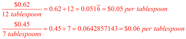 Calculating Rates 5