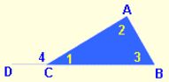 Exterior Angles of Triangle 1