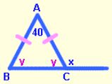 Exterior Angles of Triangle 5