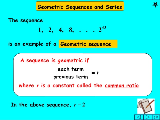 Geometric Sequences and Series 1
