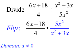 Multiplying and Dividing Algebraic Fractions 6