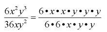 Reducing Algebraic Fractions 2
