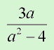 Undefined Algebraic Fractions 2