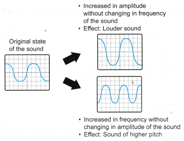 Amplitude and Frequency of Sound Waves