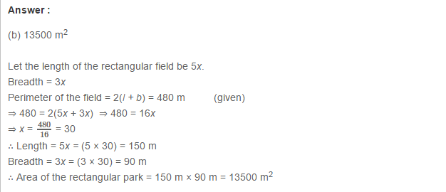 Mensuration RS Aggarwal Class 7 Maths Solutions Exercise 20G 10.1