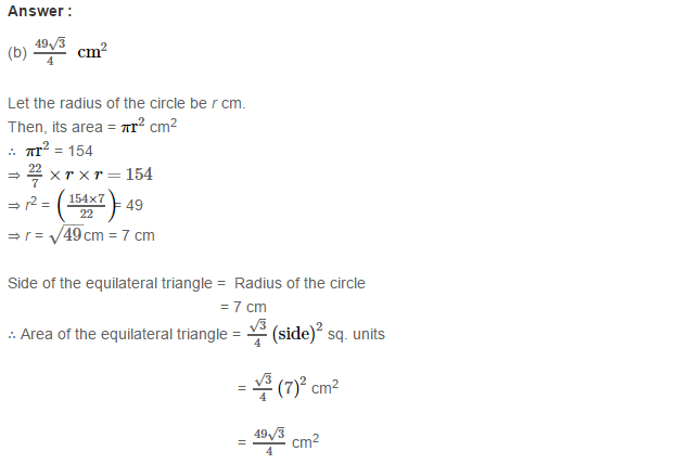 Mensuration RS Aggarwal Class 7 Maths Solutions Exercise 20G 28.1