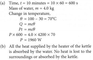 Specific Heat Capacity Example Problem 4