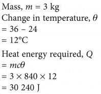Specific Heat Capacity Example Problem