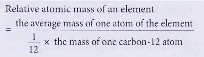 What is the Relative Atomic Mass and Relative Molecular Mass of an Element 1