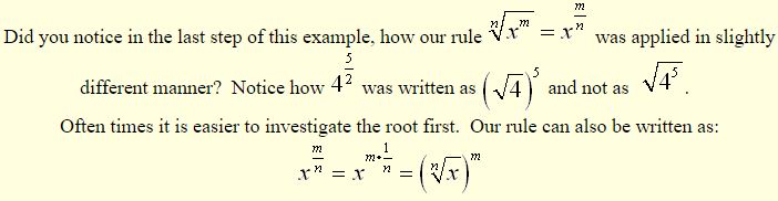 Evaluating Rational (Fractional) Exponents 3