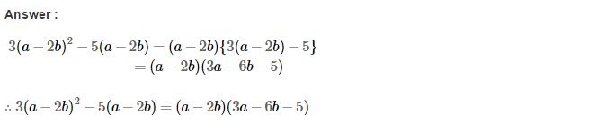 Factorisation RS Aggarwal Class 8 Maths Solutions Ex 7A 12.1