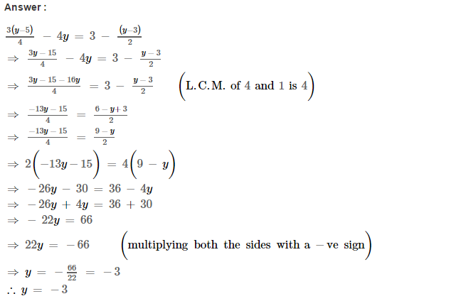 Linear Equations RS Aggarwal Class 8 Maths Solutions Ex 8A 16.1