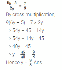 Linear Equations RS Aggarwal Class 8 Maths Solutions Ex 8A 20.1